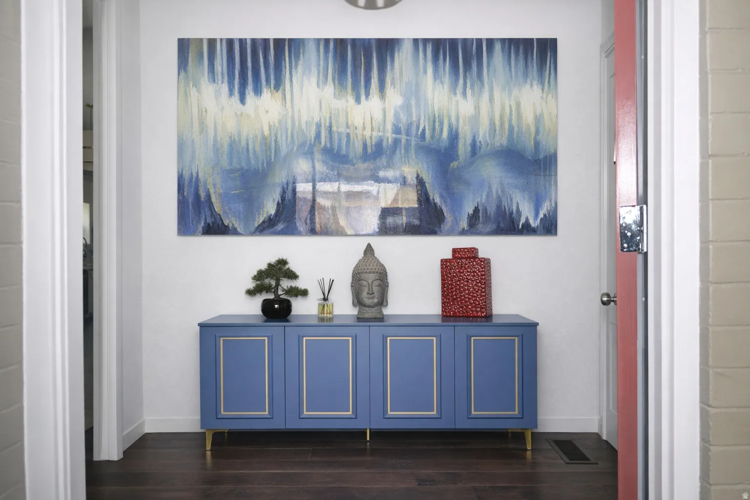 Classy foyer entrance.