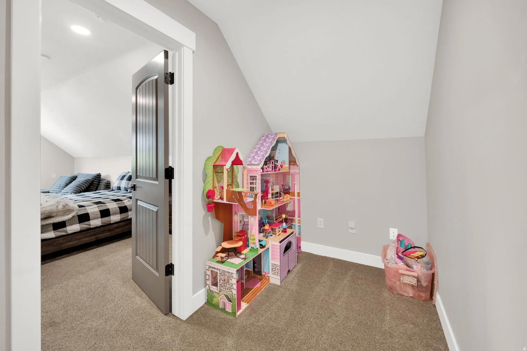 Stairway landing to bedroom