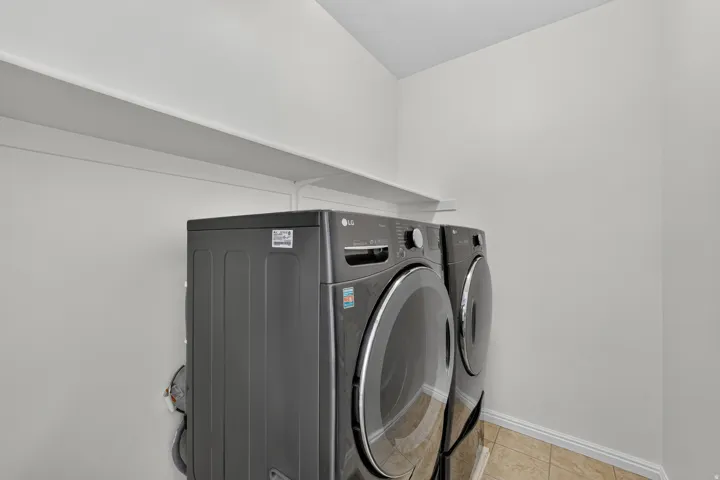 Main floor laundry.