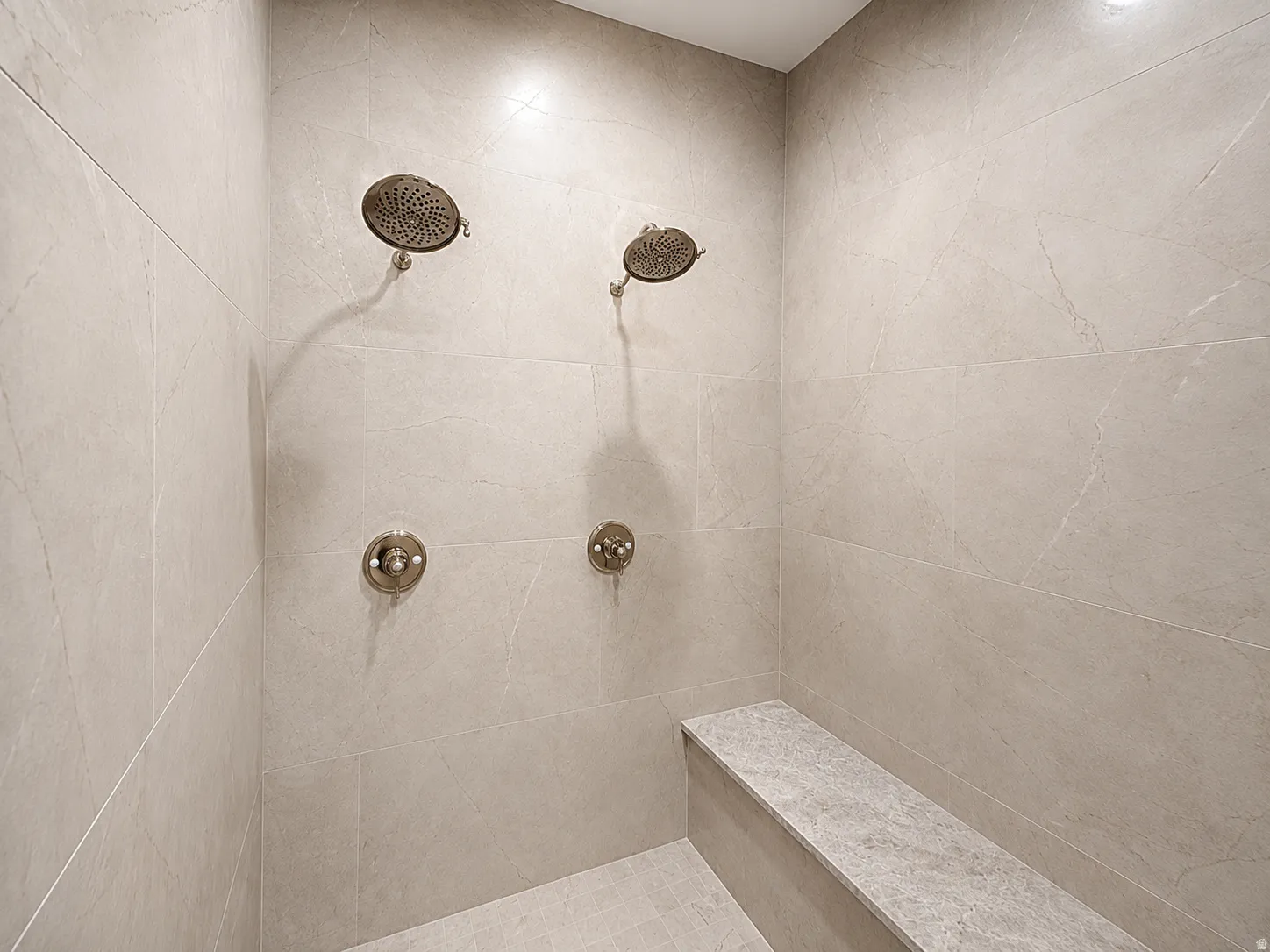 Master shower