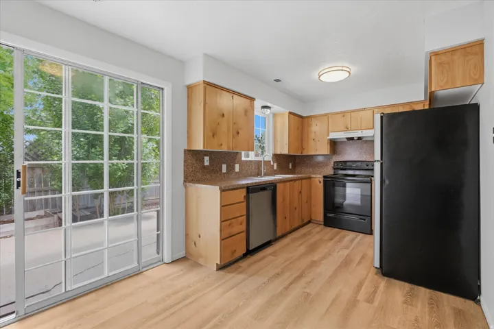 Kitchen with updated appliances