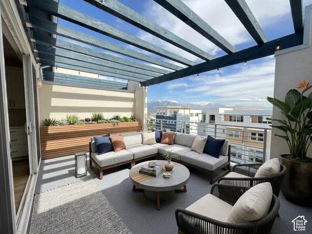 Hot tub ready roof deck with views