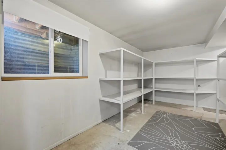 Lots of storage space
