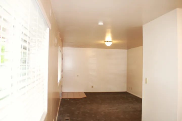 Living room on east side unit.