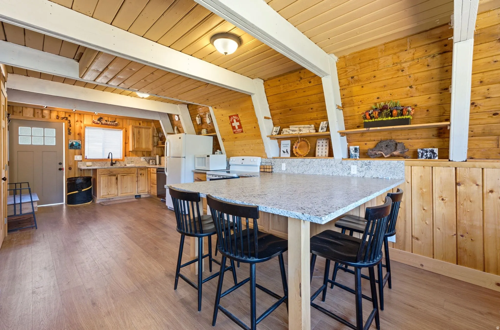 Open-concept kitchen