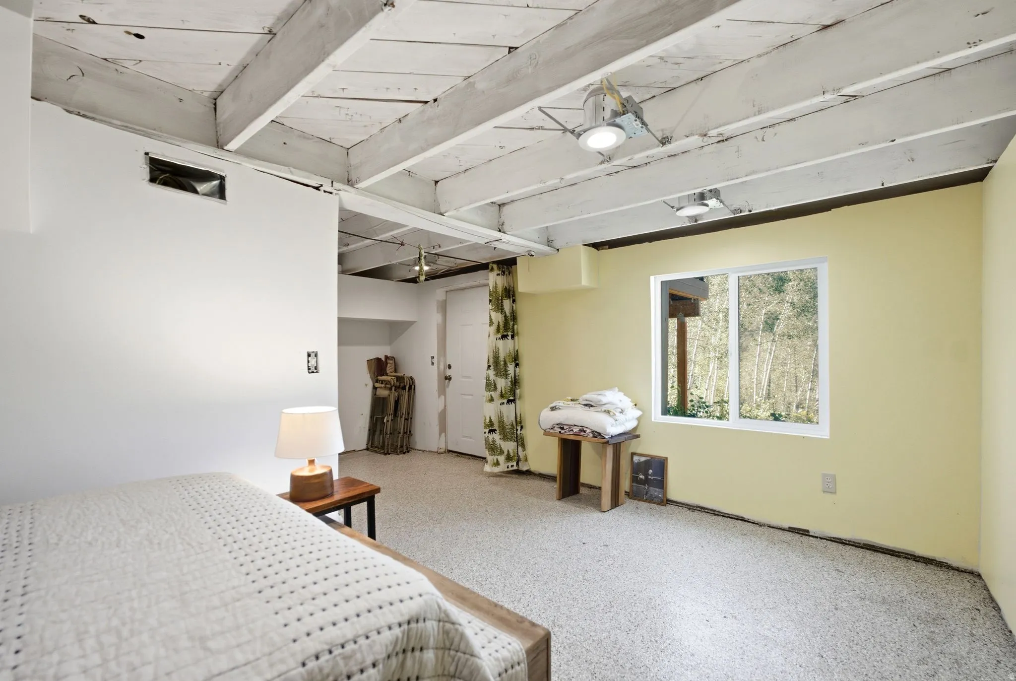 Walkout lower level with bedroom space