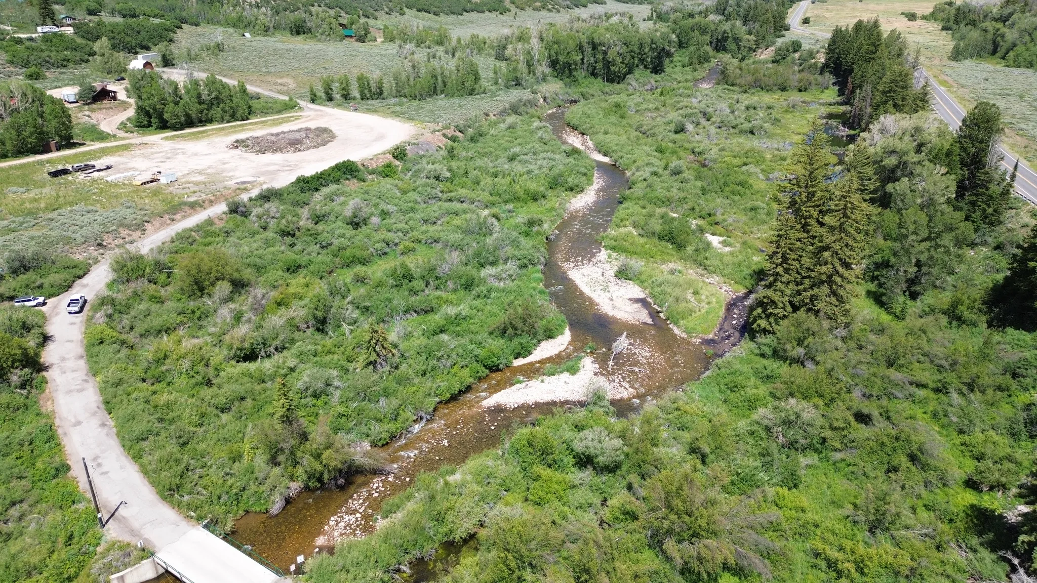 Weber River within Aspen Acres