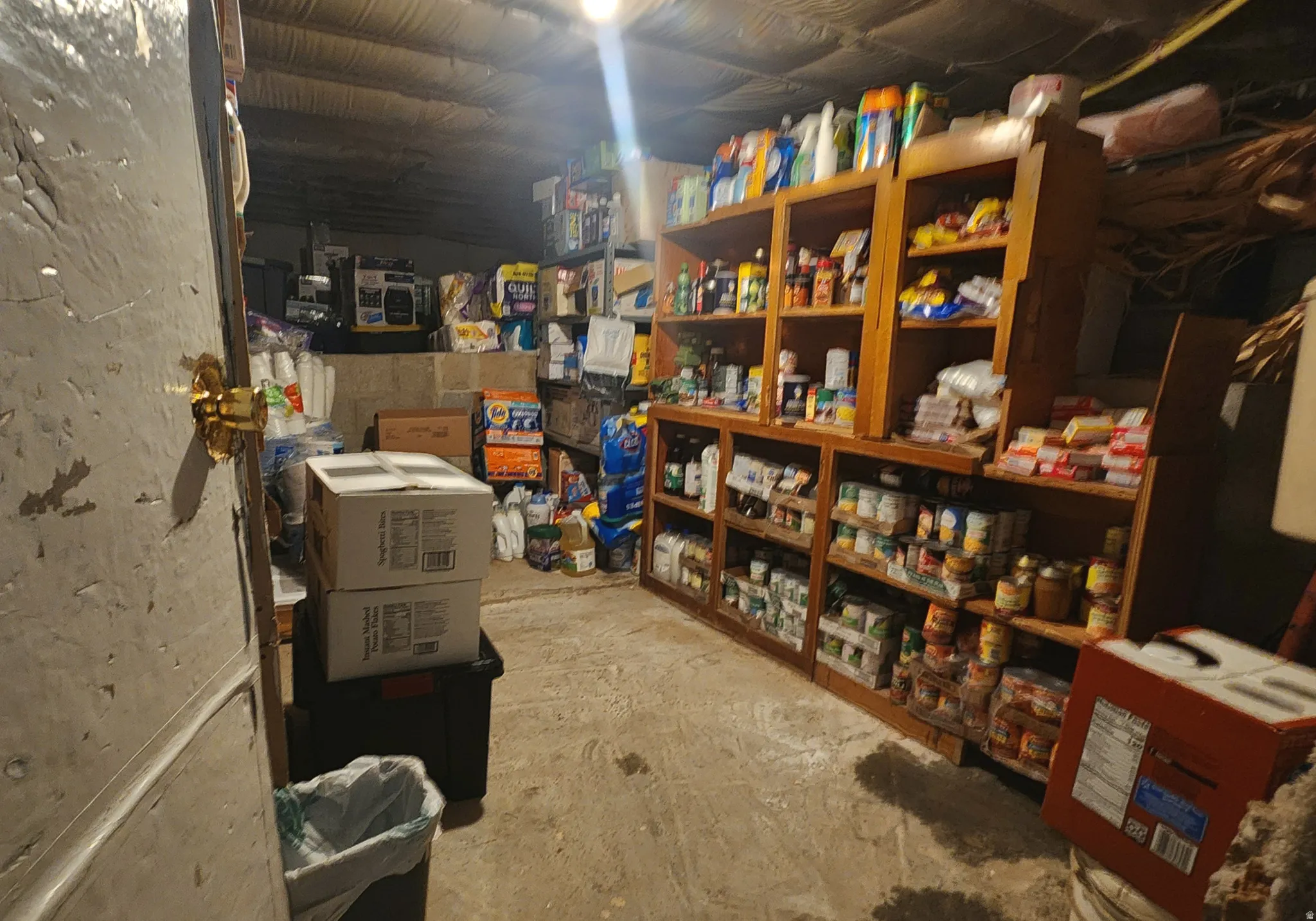 Ample extra storage and cold storage.