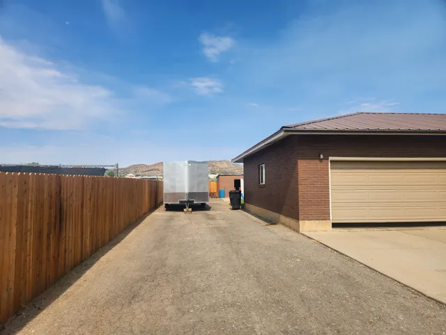 Paved extra RV and car parking