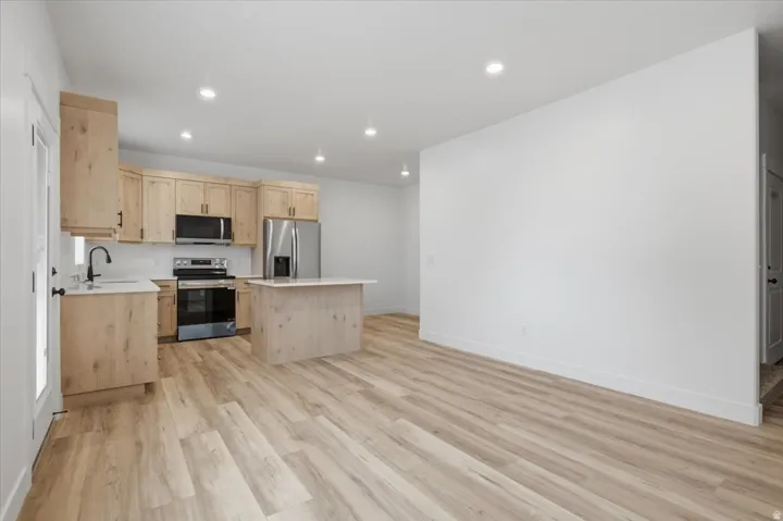Living room and Kitchen