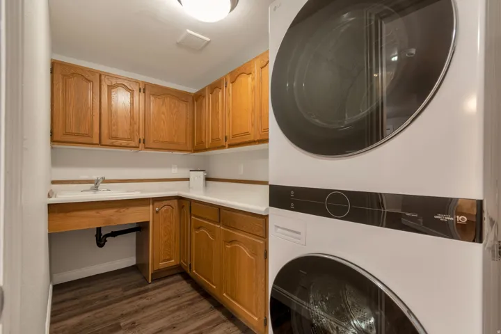 Basement laundry