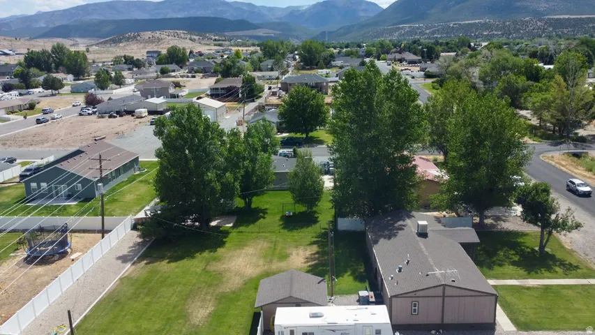 Expansive green spaces with mature trees
