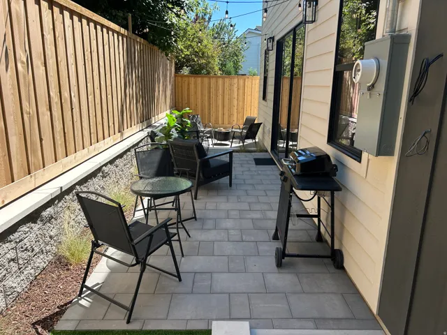 Patio terrace
