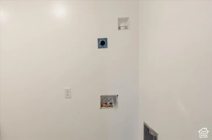 Laundry room hookups
