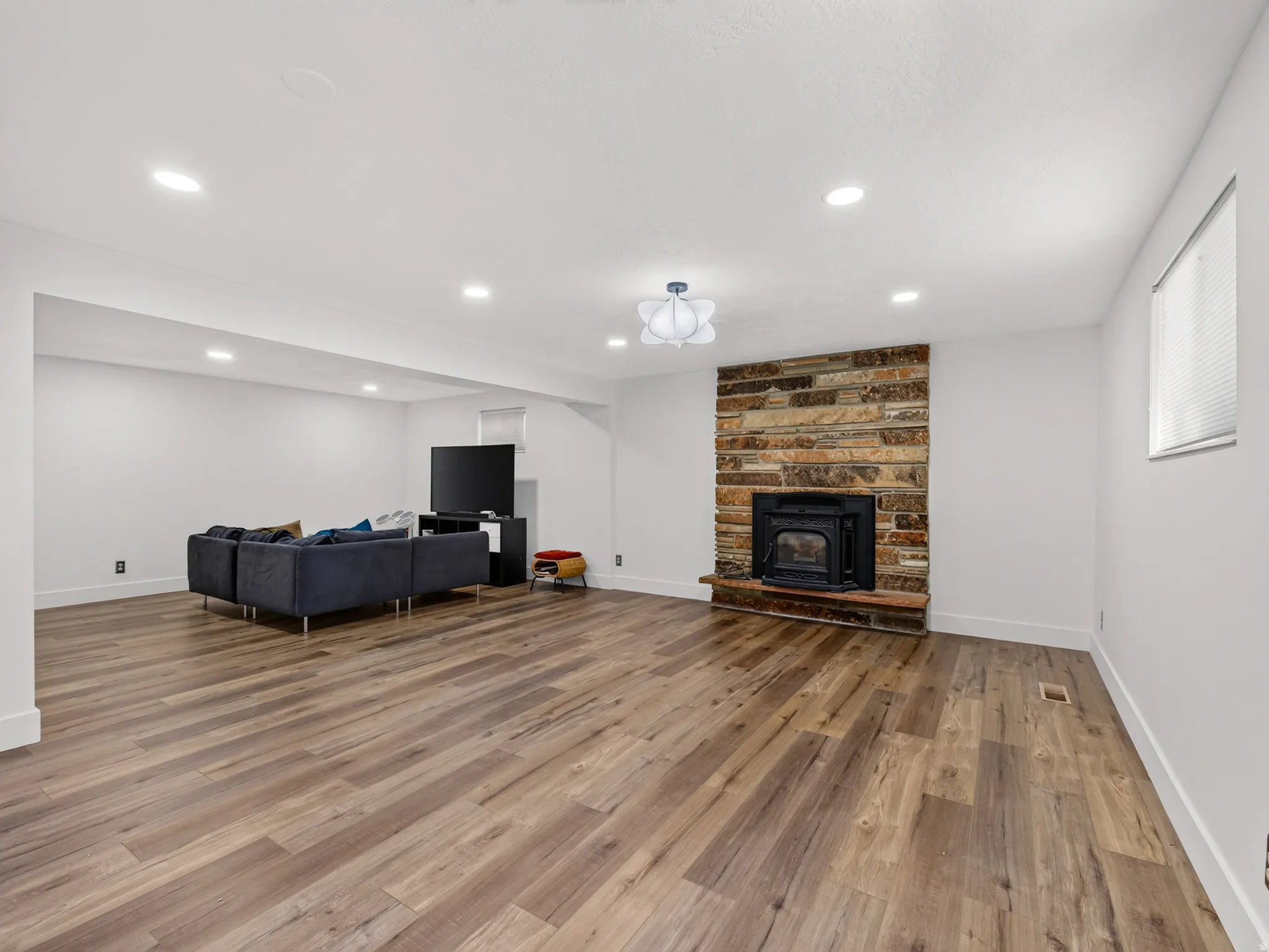 Fully finished basement