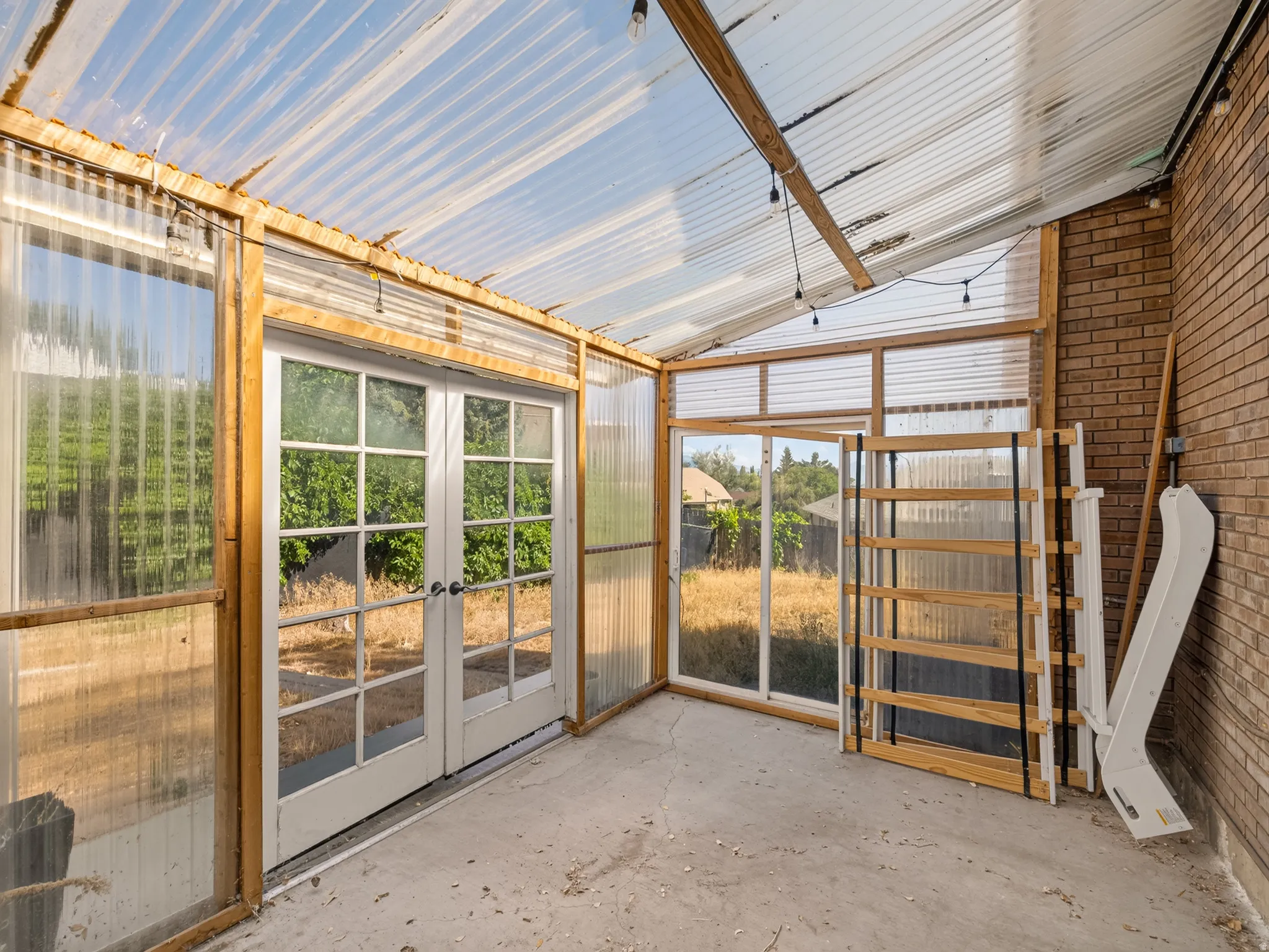 Greenhouse/potting shed