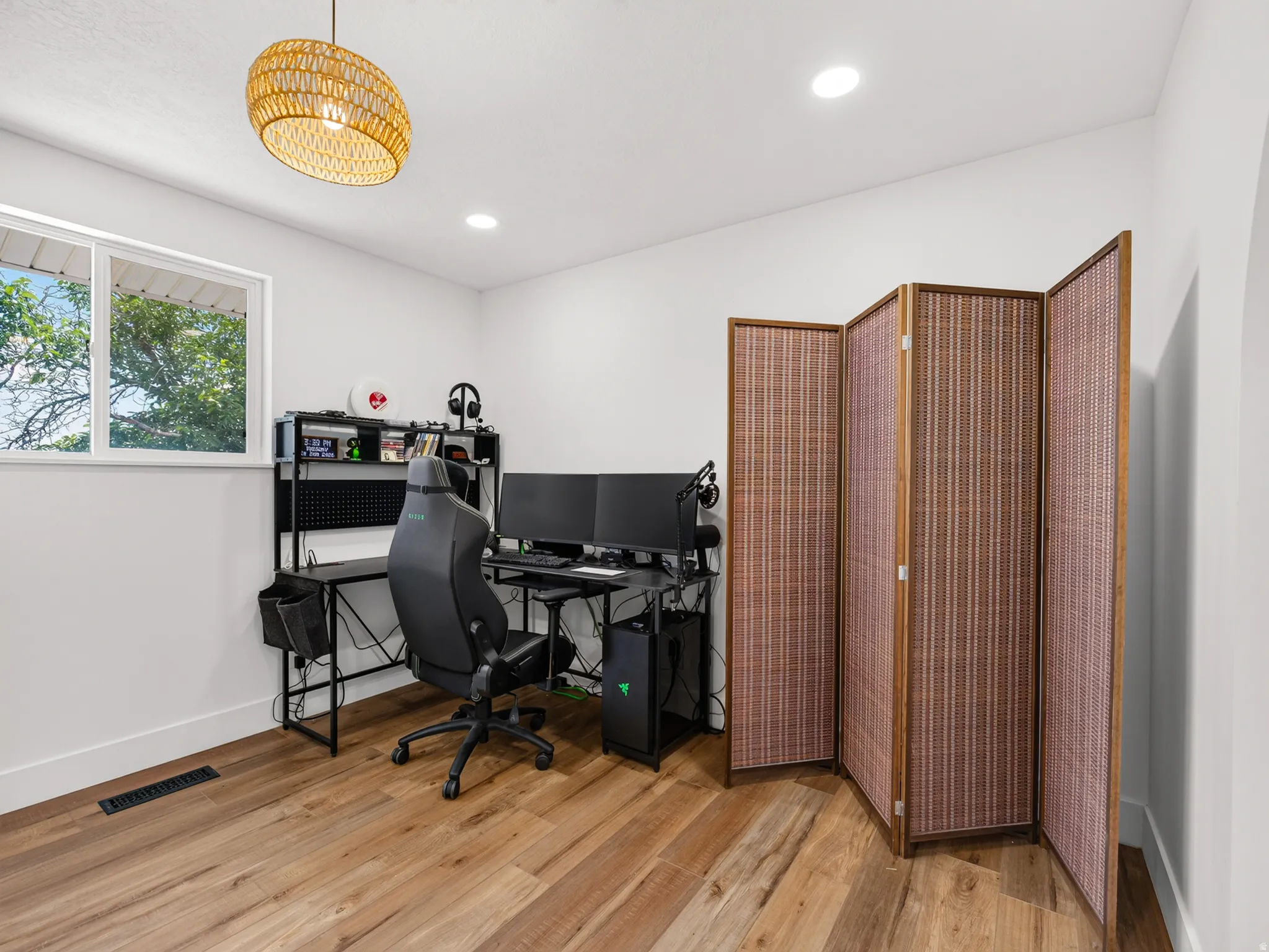 Office can also be dining area