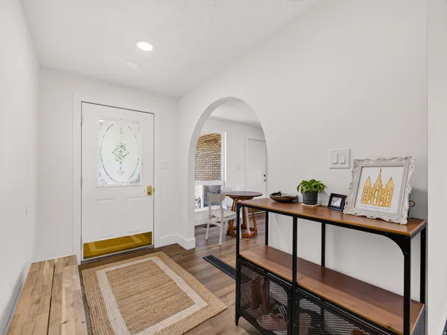 Arched doorways throughout main level