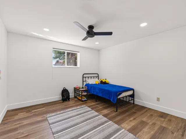 LVP Flooring continues throughout basement