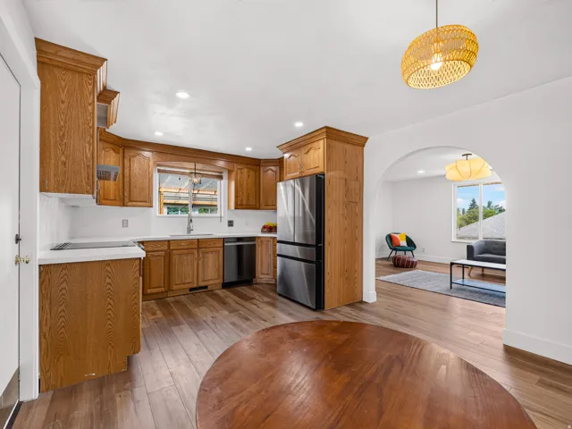 Classic wood kitchen