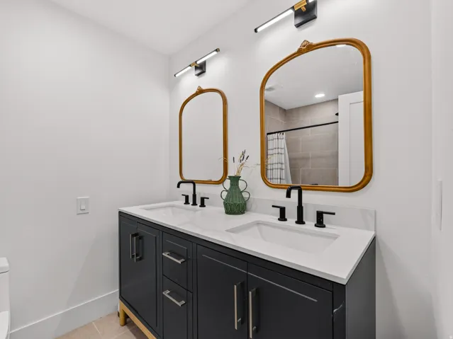 Dual vanities