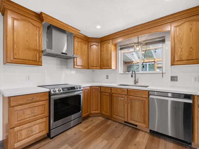 Stainless steel hood