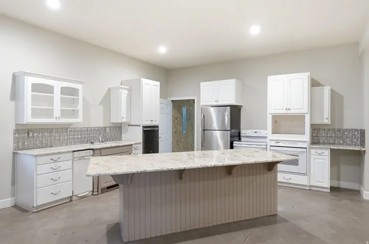 Kitchen in the apartment in the shop