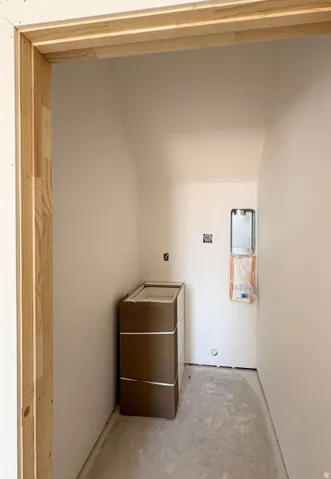 ADU laundry closet