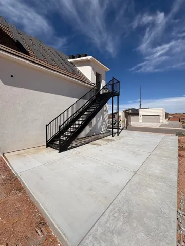 ADU exterior entry