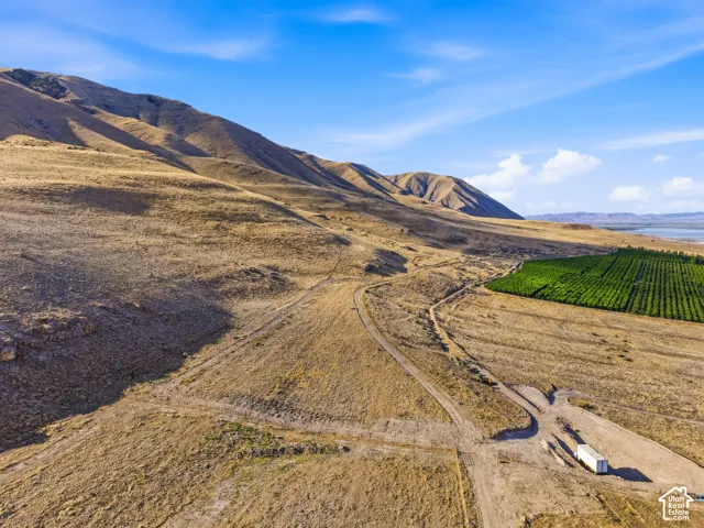 Expansive property featuring rolling hills and a cultivated green field