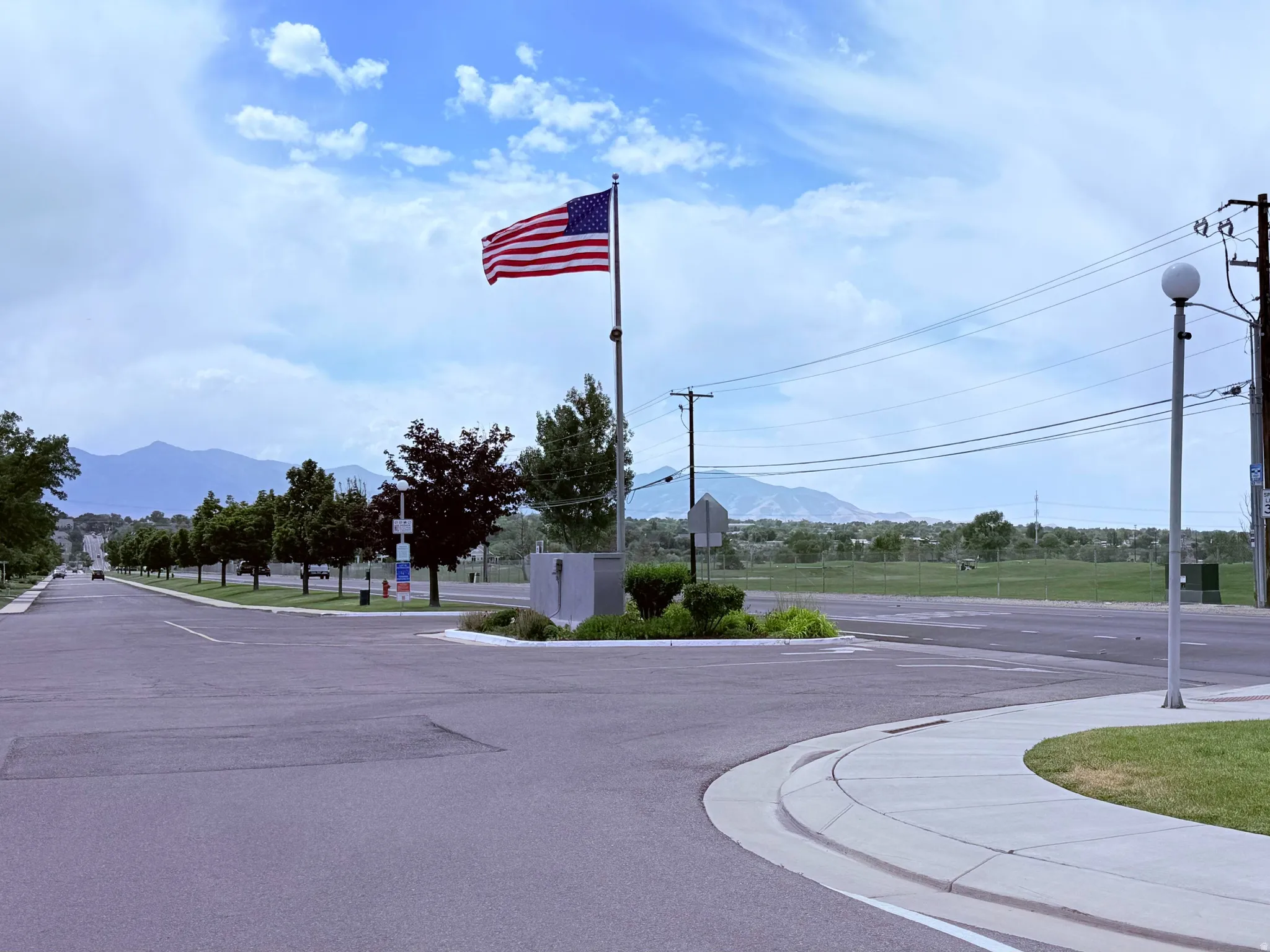 Winchester Estates entrance across from Murray Park Golf Course.