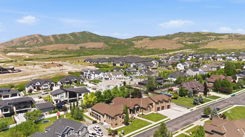 Expansive residential community featuring a variety of architectural styles