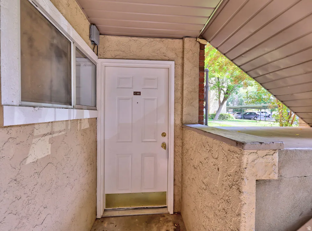 Exterior entry