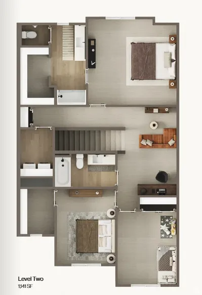 Sunburst Floor Plan Level 2