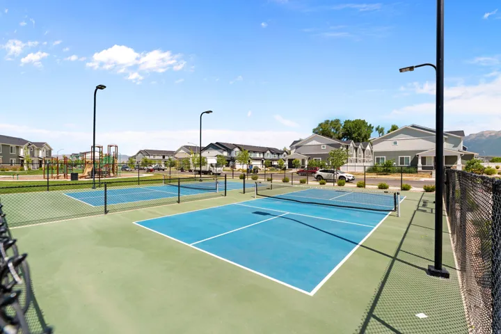 Fully lighted, twin pickleball courts!