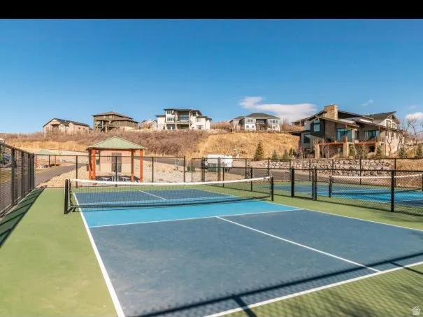 Pickleball courts at SunCrest Park