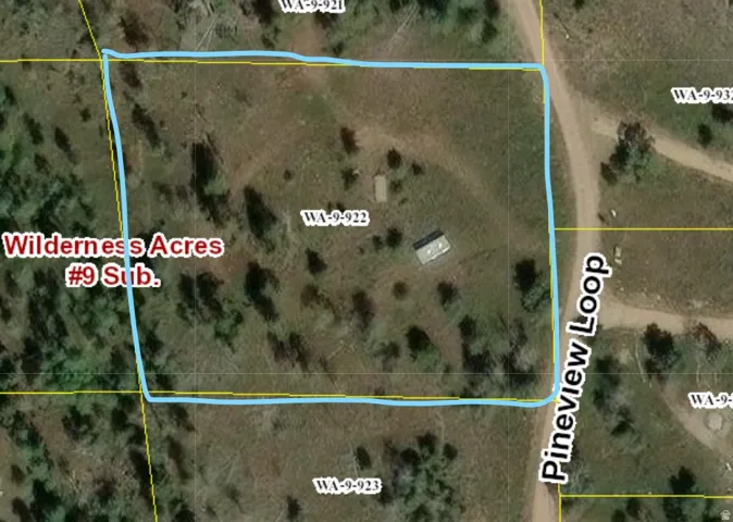 Plat Map. Illustrating the property boundaries and identifying the subdivision context