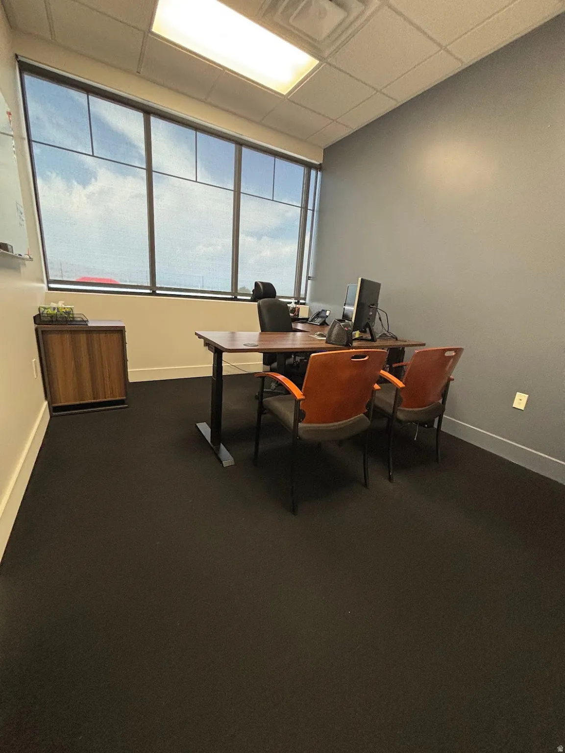 A look at one more of the 7 personal office spaces.