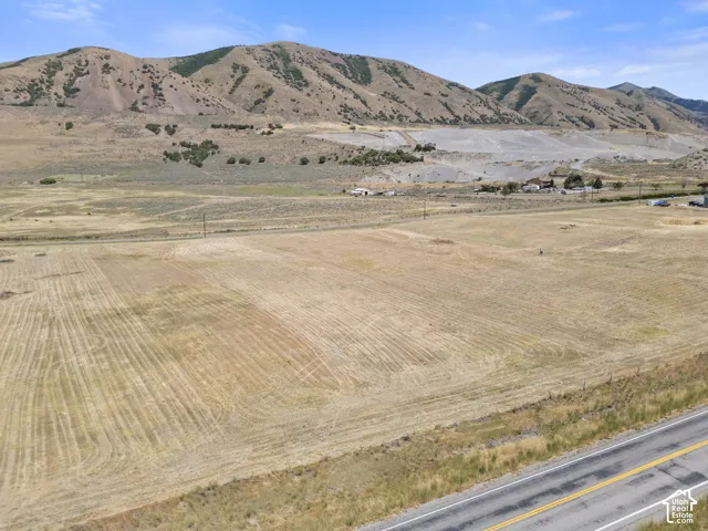 Expansive land parcel with visible frontage road.