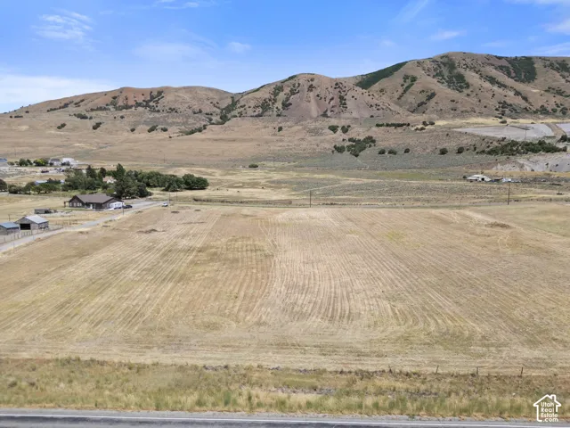 Aerial view facing east.