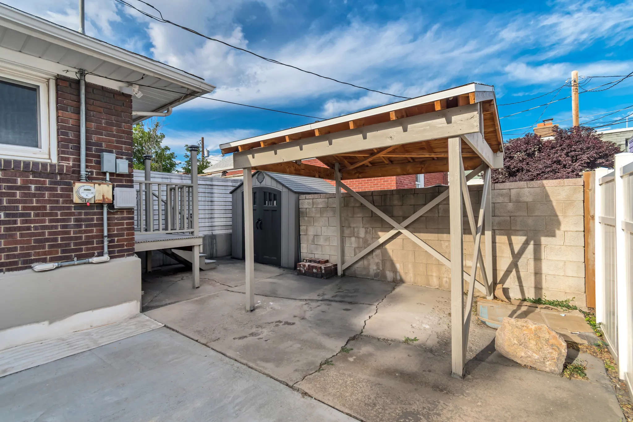 Patio terrace