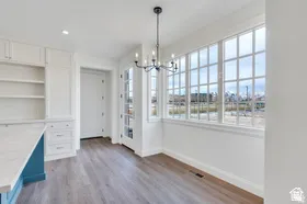 Room for large table and chairs