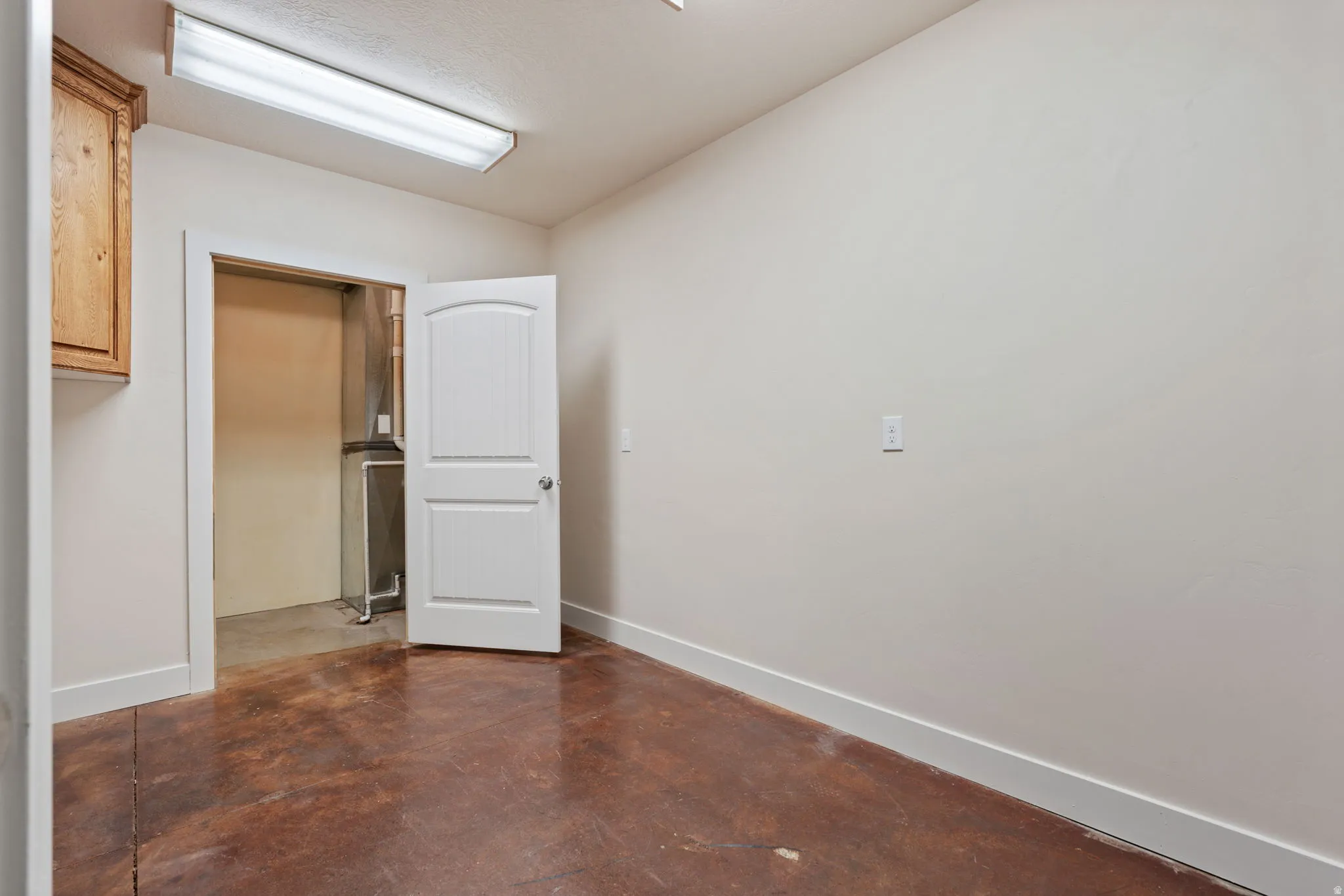 storage room just off the large office room
