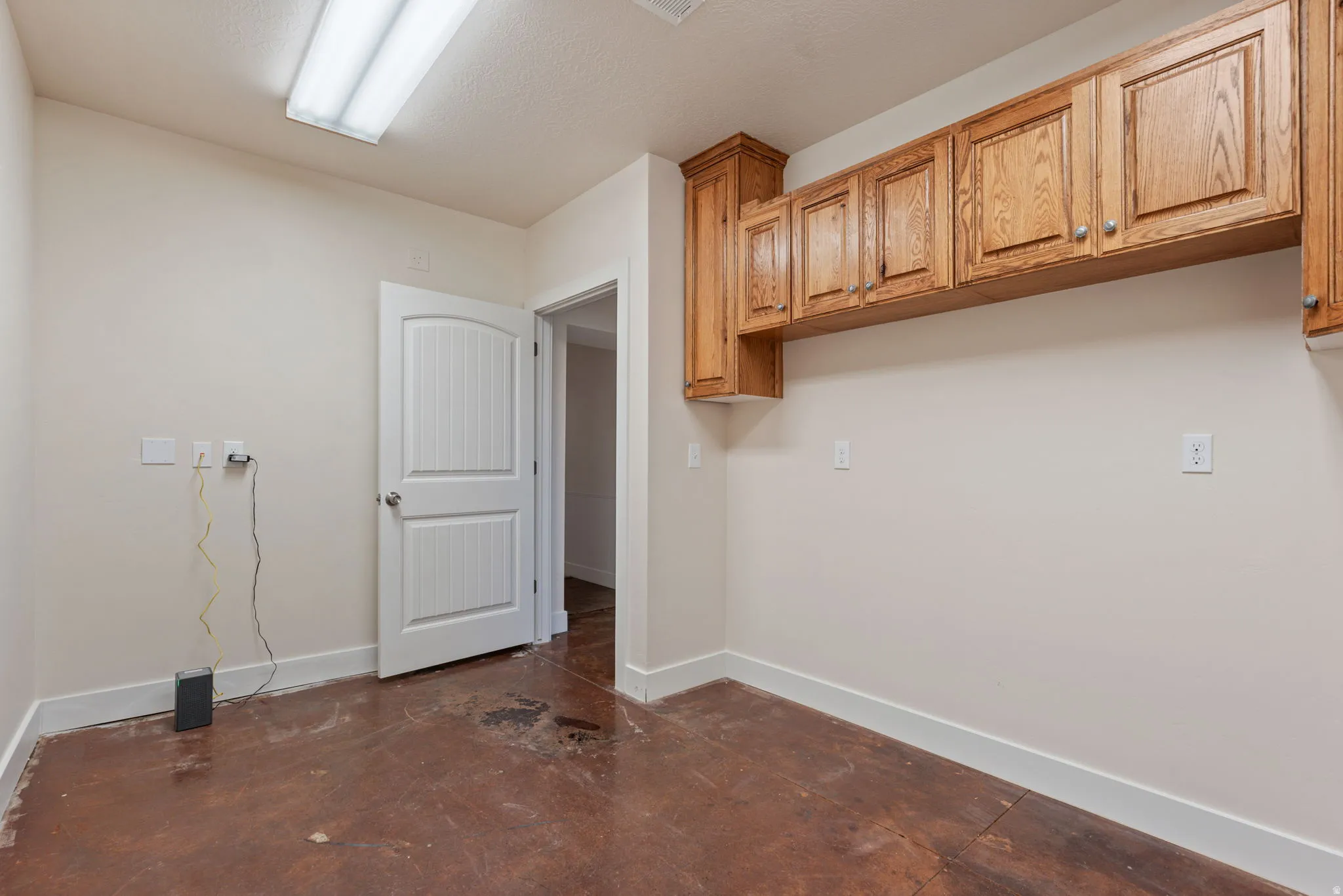 storage room just off the large office room