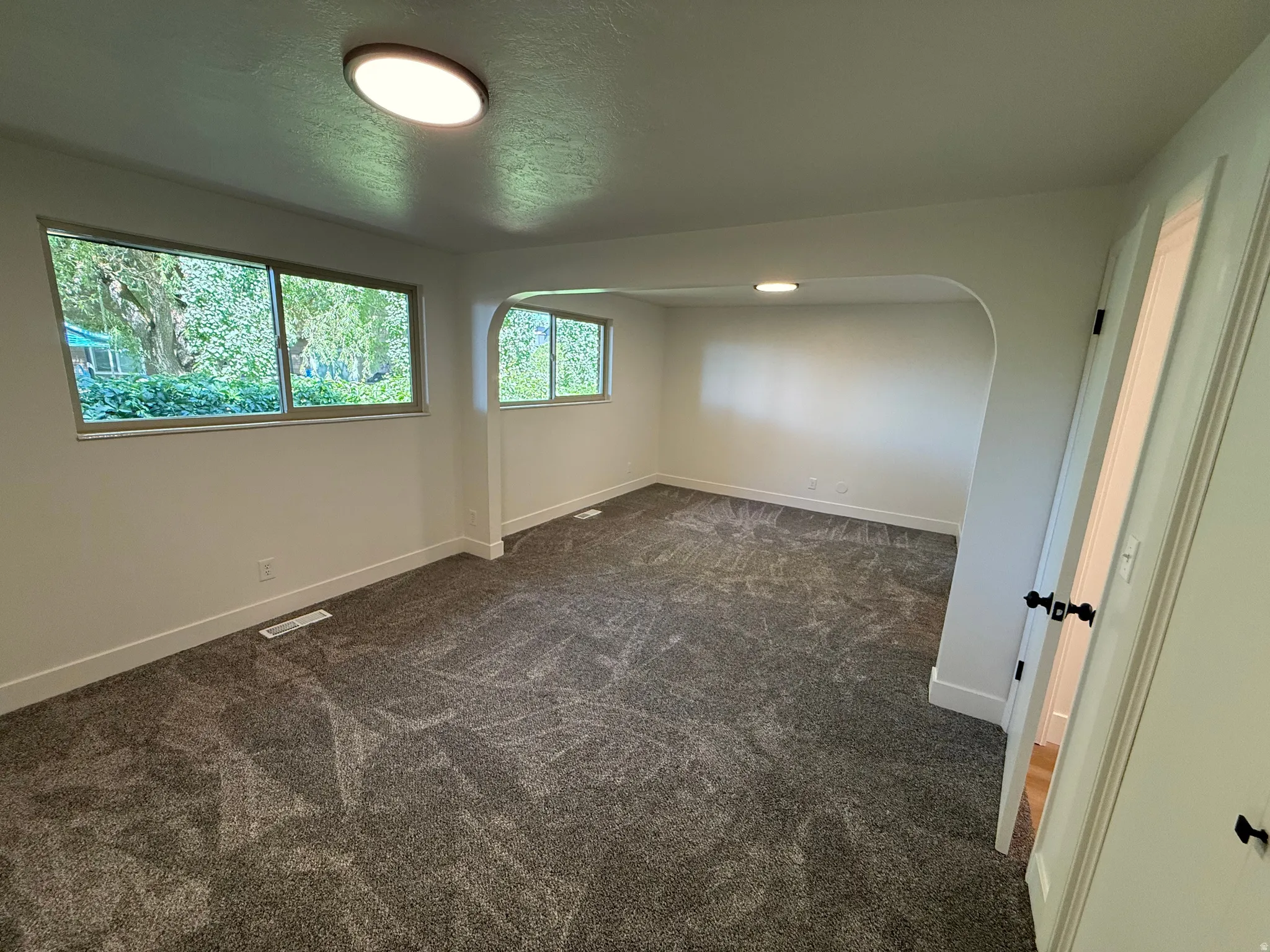 Huge master suite with walk in closet!