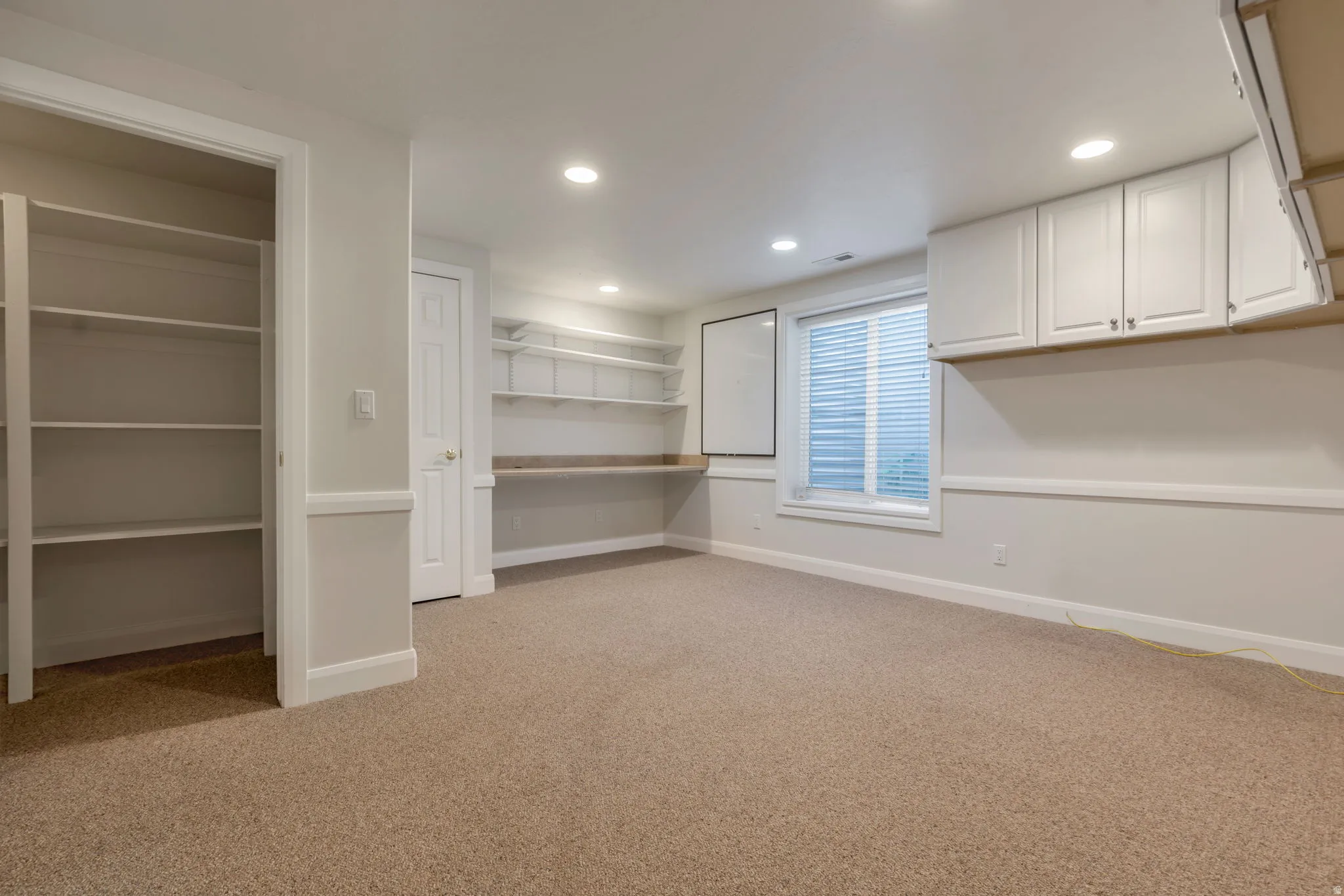 could be  craft room, office or extra bedroom  TONS OF STORAGE