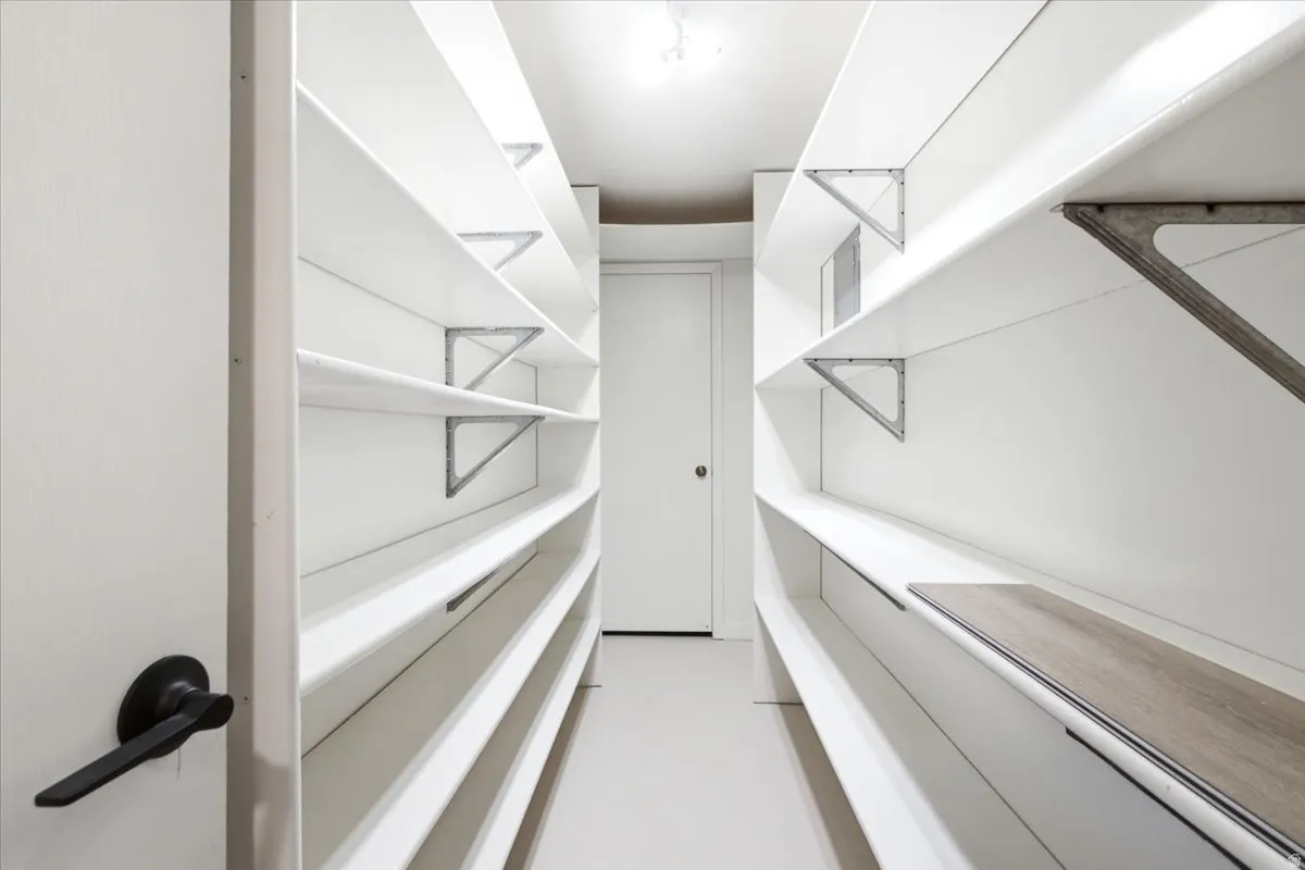 Basement storage
