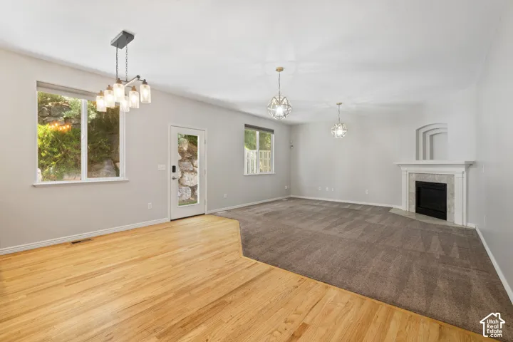 Spacious interior