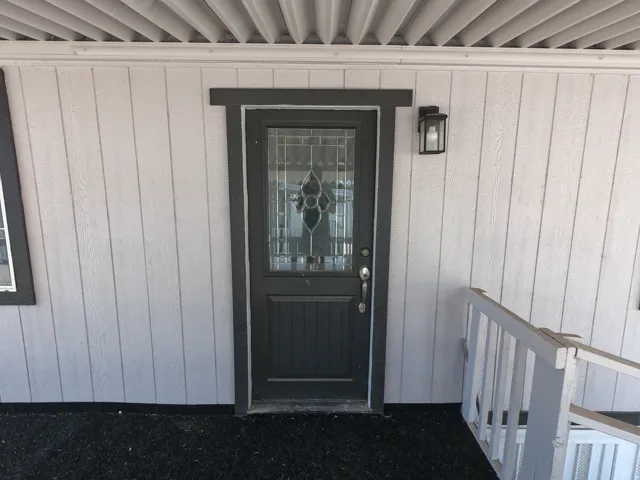 Exterior entry