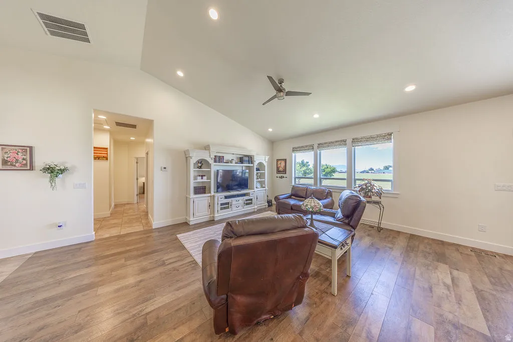 Open space family room